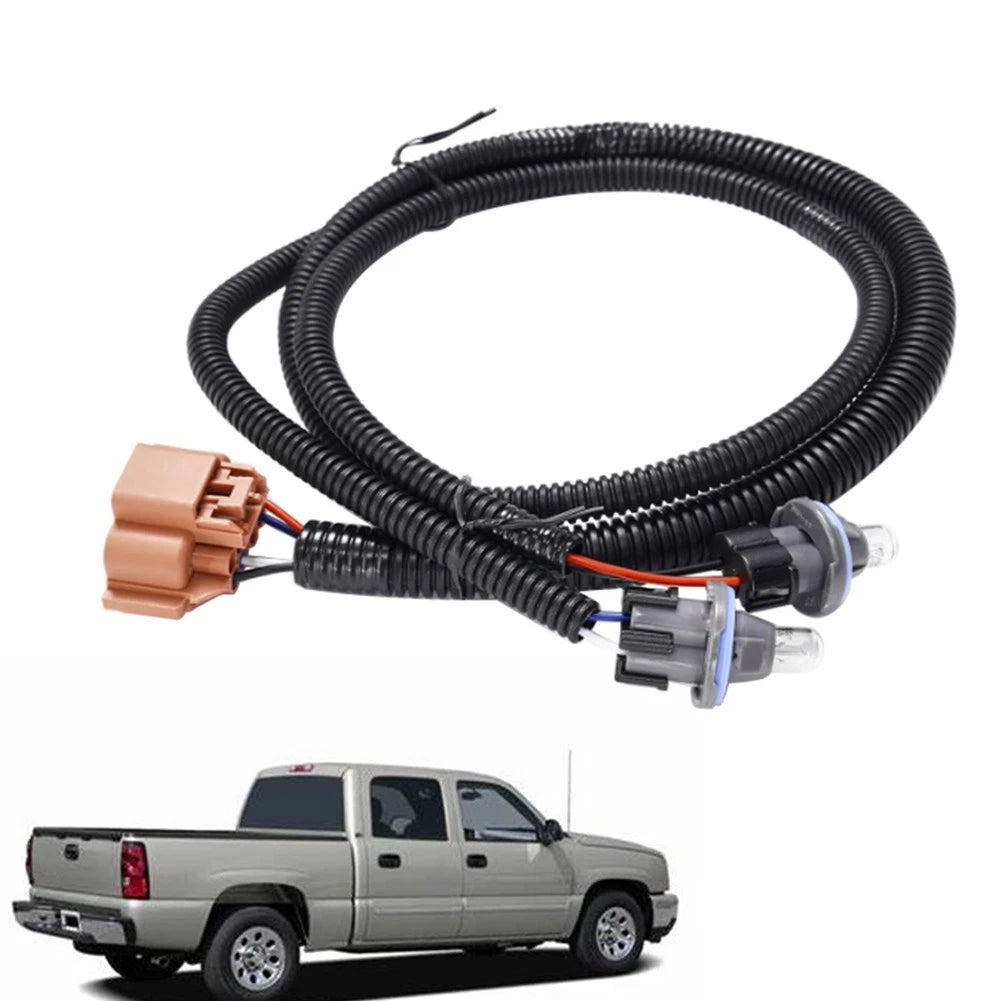 Rear Bumper License Plate Light Harness for Chevy Silverado, GMC Sierra (1999–2007)