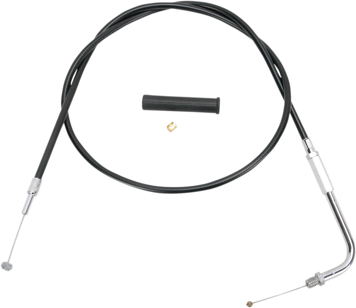 Throttle Cable for Harley Davidson (4330548B) 48" Black Vinyl