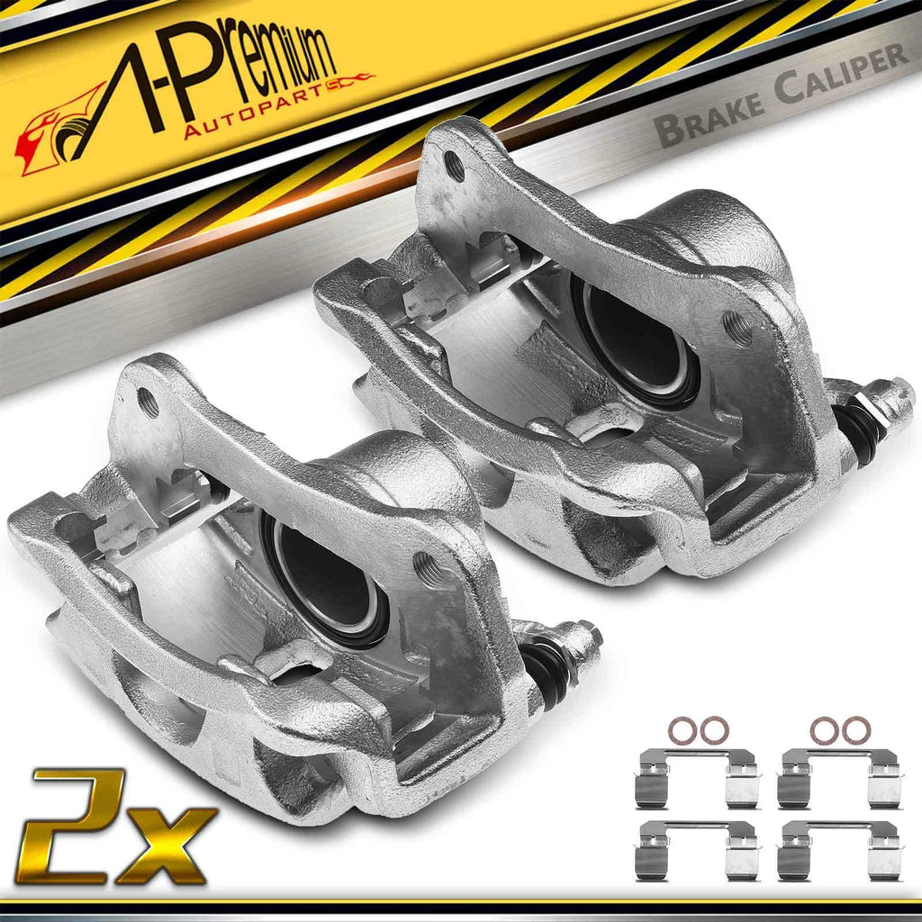 Pair Front Brake Calipers for Honda CR-V (2012–2016) FWD