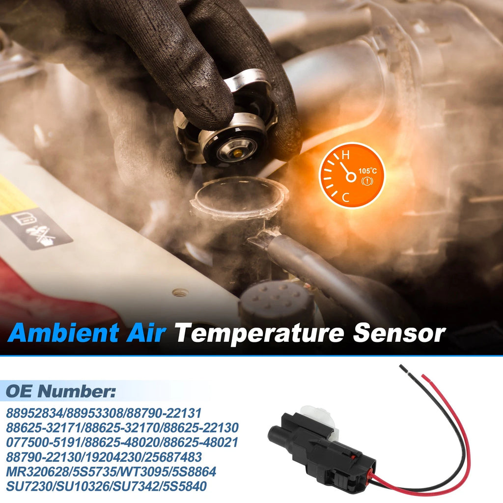 Ambient Air Temperature Sensor with Connector Pigtail for Toyota (2000–2006)