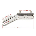 Deck Fill Key for Boats Stainless Steel 85x30mm (Fuel, Water, Waste)