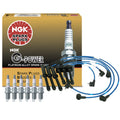Set of 6 NGK G-Power Platinum Spark Plugs for Mazda 626 (1998–2002)