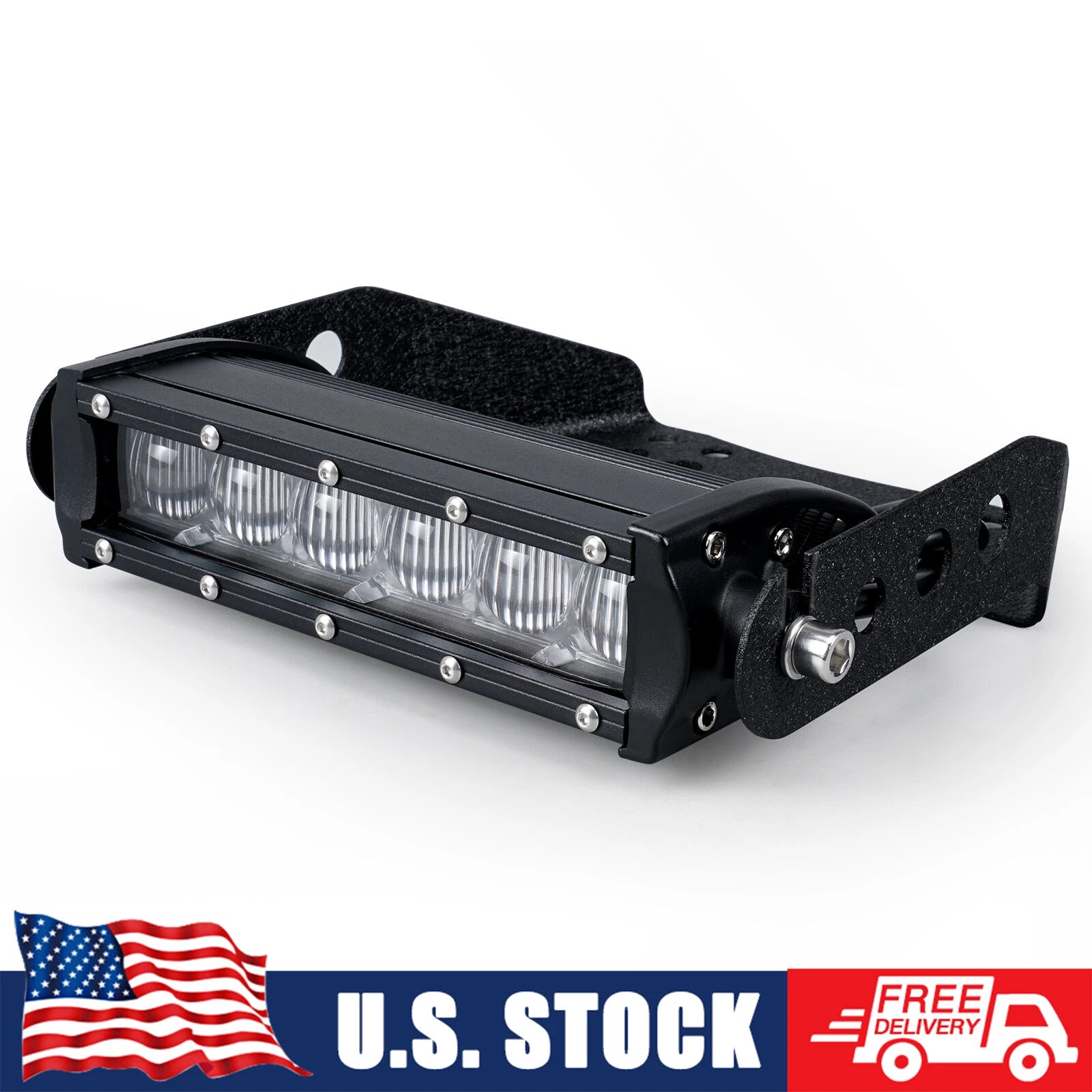 6" LED Headlight Light Bar Kit for Yamaha Banshee 350, Blaster 200 (1997–2006)