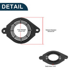 2X Speaker Spacer Ring Adapter for Mazda (ABS)