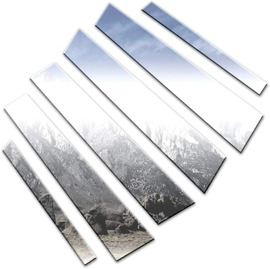 Luxury Chrome Pillar Post Trim Set for Acura TL (2009–2014)