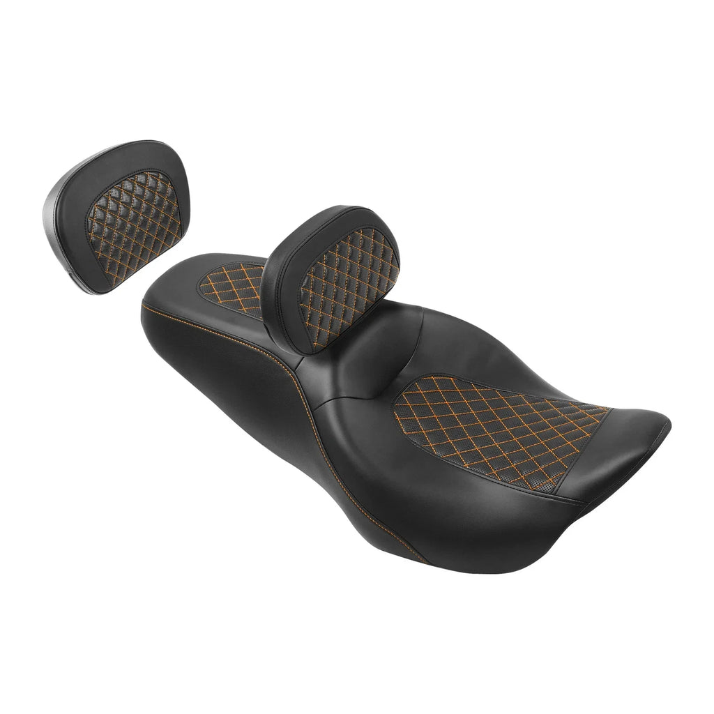 Seat Pad Backrest for Harley Road King Glide (2009-2023)