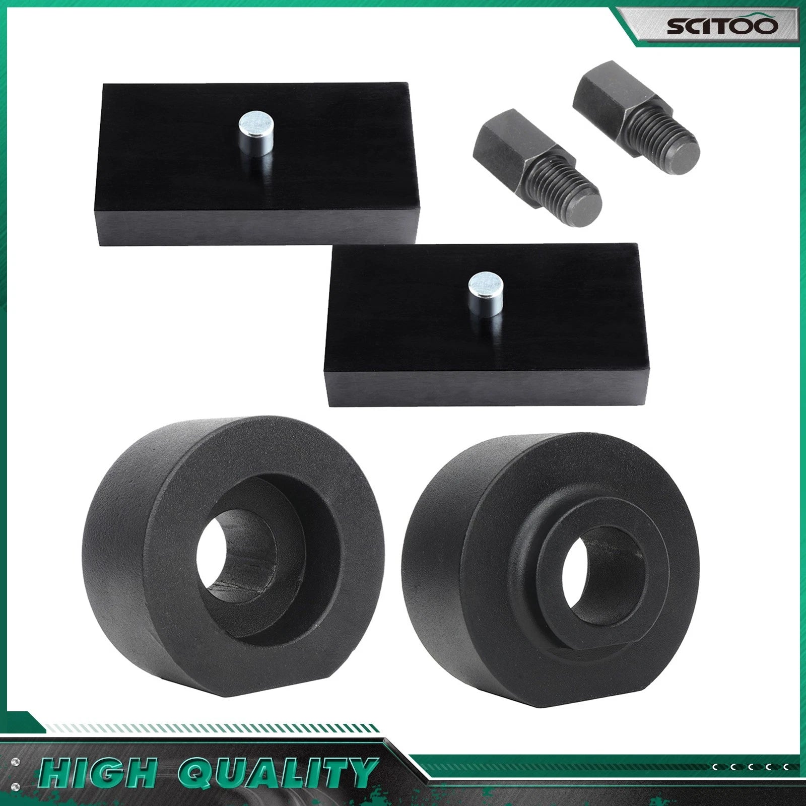 2.5" Front 1" Rear Leveling Lift Kit for Ford F250 F350 Super Duty (1999–2020)