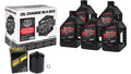Oil Change Kit for Harley M8 (Full Synthetic 20W-50)