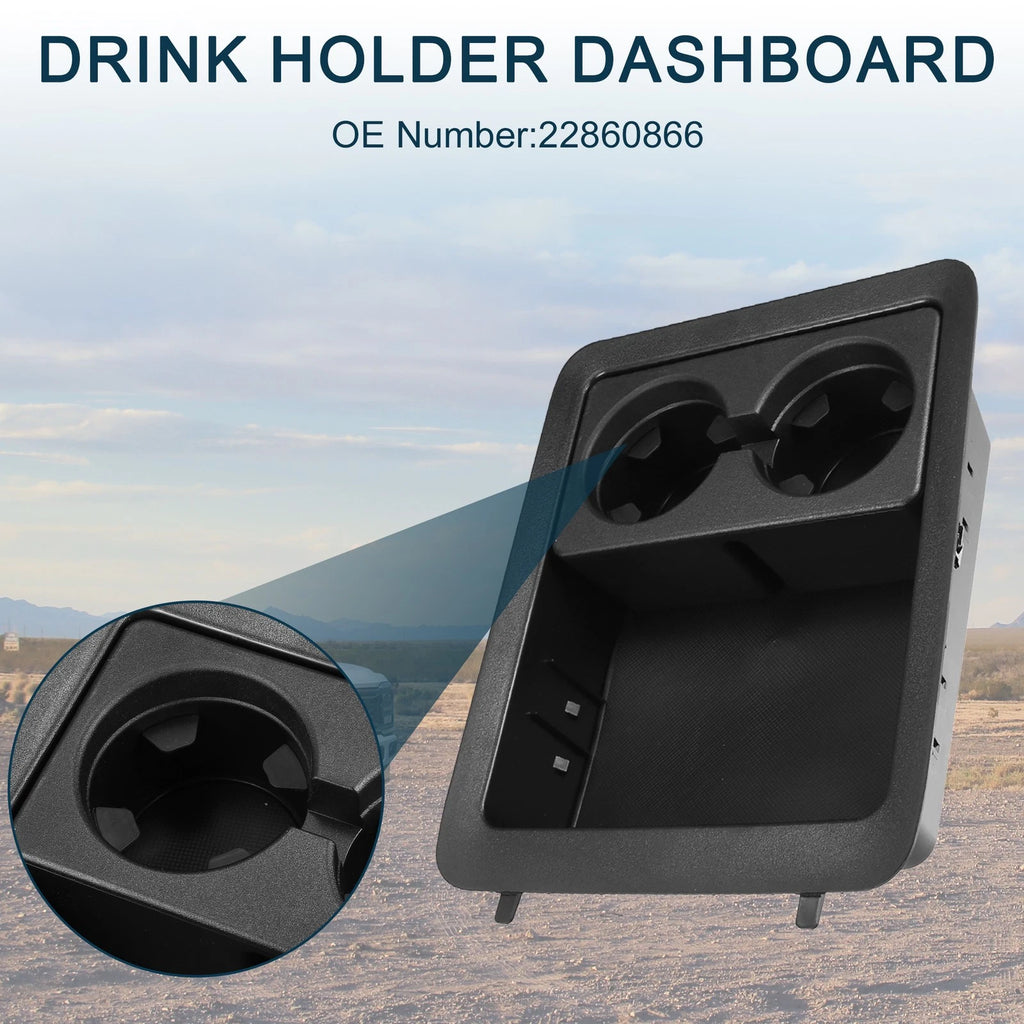 Cup Holder for Chevrolet Avalanche (2002–2013) No. 22860866 Black