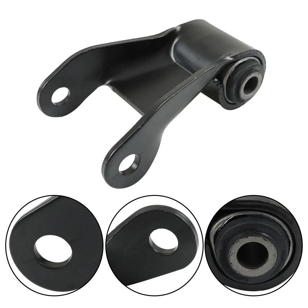 Set of 2 Rear Leaf Spring Shackles & Bracket Hangers for Chevy GMC (1999–2015)