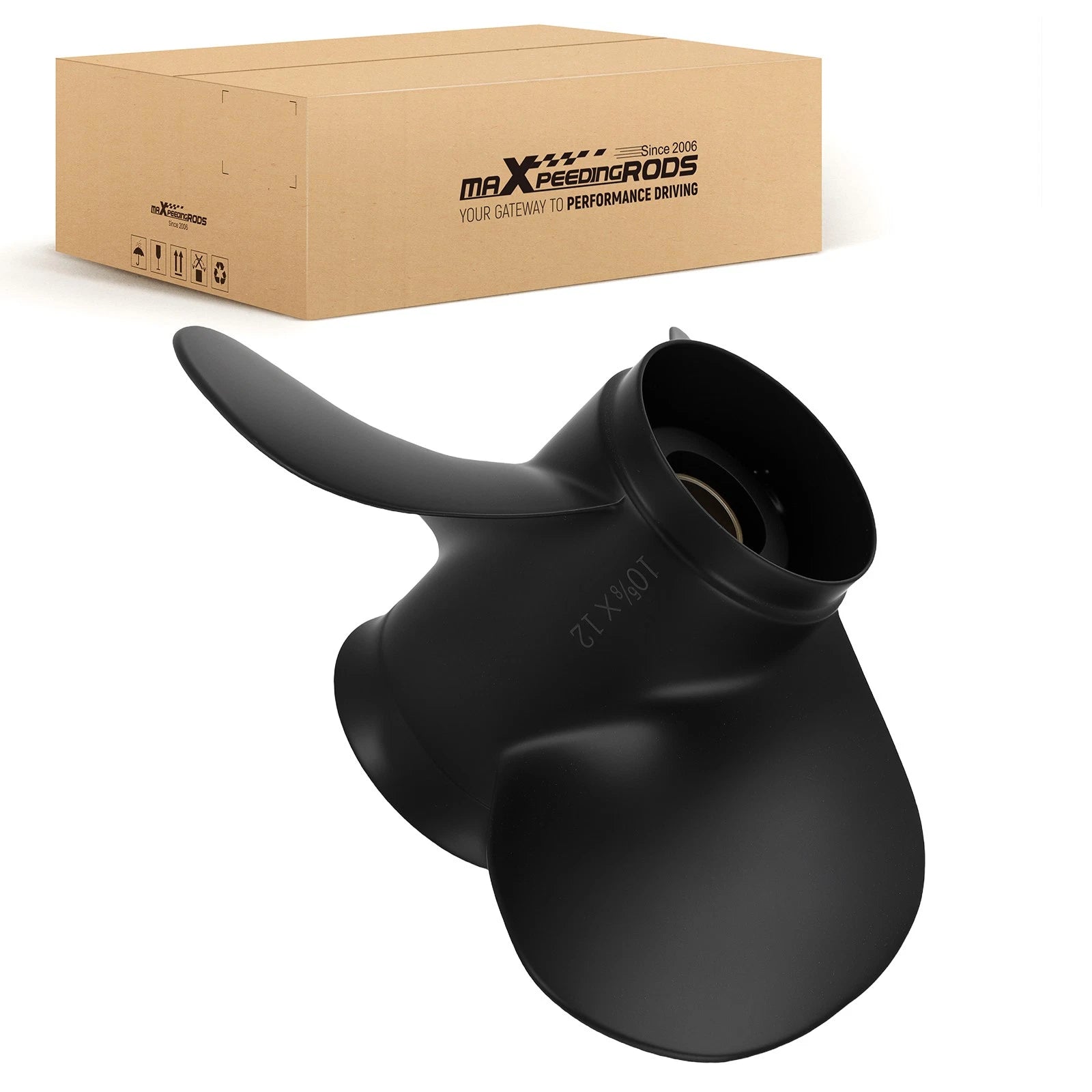 12" Pitch Aluminum Boat Propeller for Mercury 40-60HP (RH) 48-73134A45
