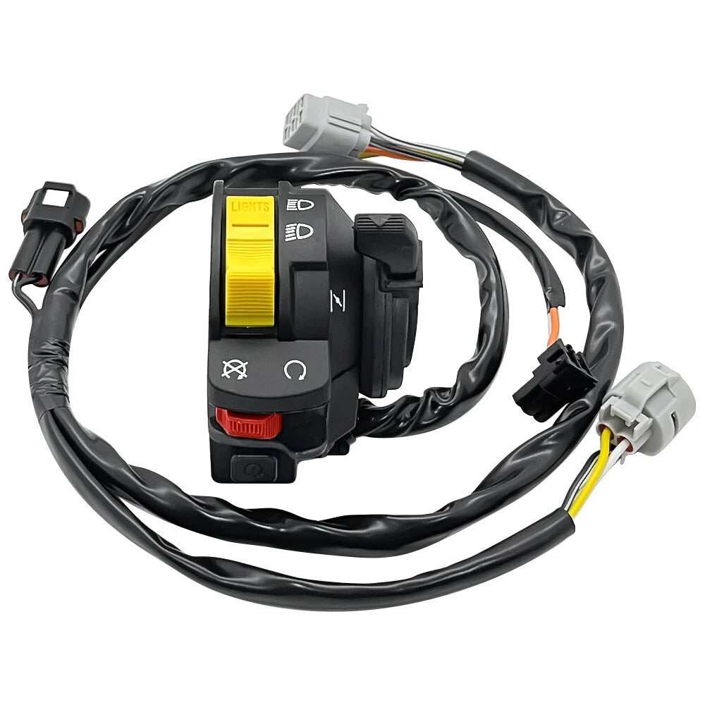 Handlebar Start Stop Switch Headlight for Suzuki QuadSport Z400 (2005–2008)