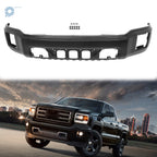 Steel Black Front Bumper for GMC Sierra 1500 (2014–2015)