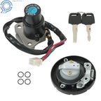 Fuel Gas Cap Ignition Switch for Kawasaki KL250 KLR250 KLR650 (1986–2007)