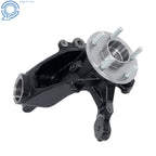Set of 2 Front Steering Knuckles & Wheel Hub Bearings for Ford Focus (2015-2018)
