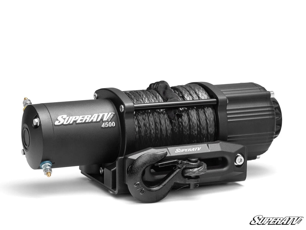 4500 lb Synthetic Rope Winch for ATV UTV with Wireless Remote (2010–2023)