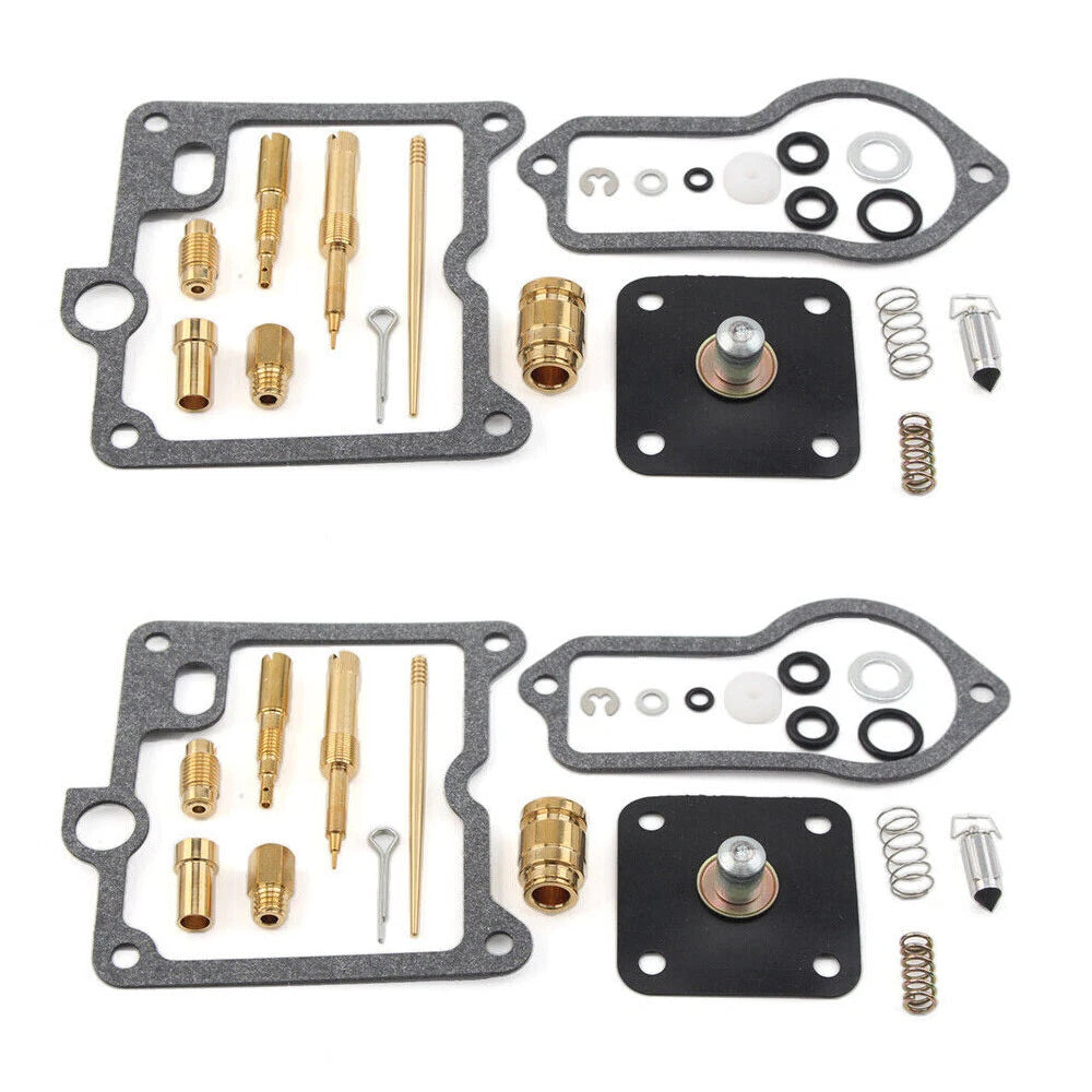 2X Carburetor Repair Kit for Yamaha TT250 (1980–1982) XT250 (1980–1983)