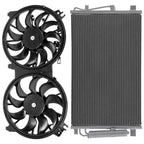 AC condenser and cooling fan assembly for Nissan Maxima (2016-2018)