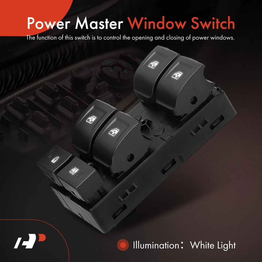 Front Left Power Window Switch for Chevrolet Tahoe GMC Yukon (2015-2020)