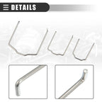 1 Set Radiator Hose Clip for BMW E39 E38 E60 E90