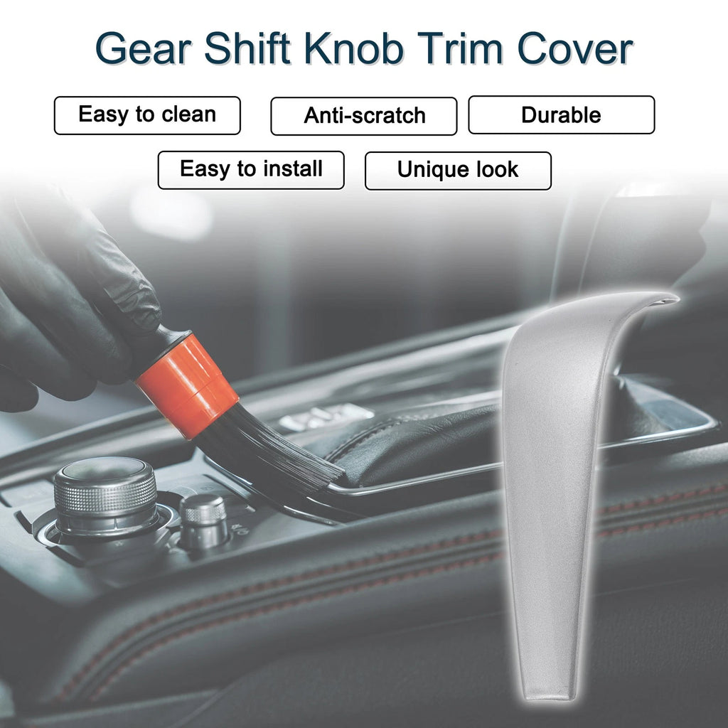 ABS Gear Shift Knob Cover Sticker for BMW 1 3 Series Z4 X1 (2005–2012)
