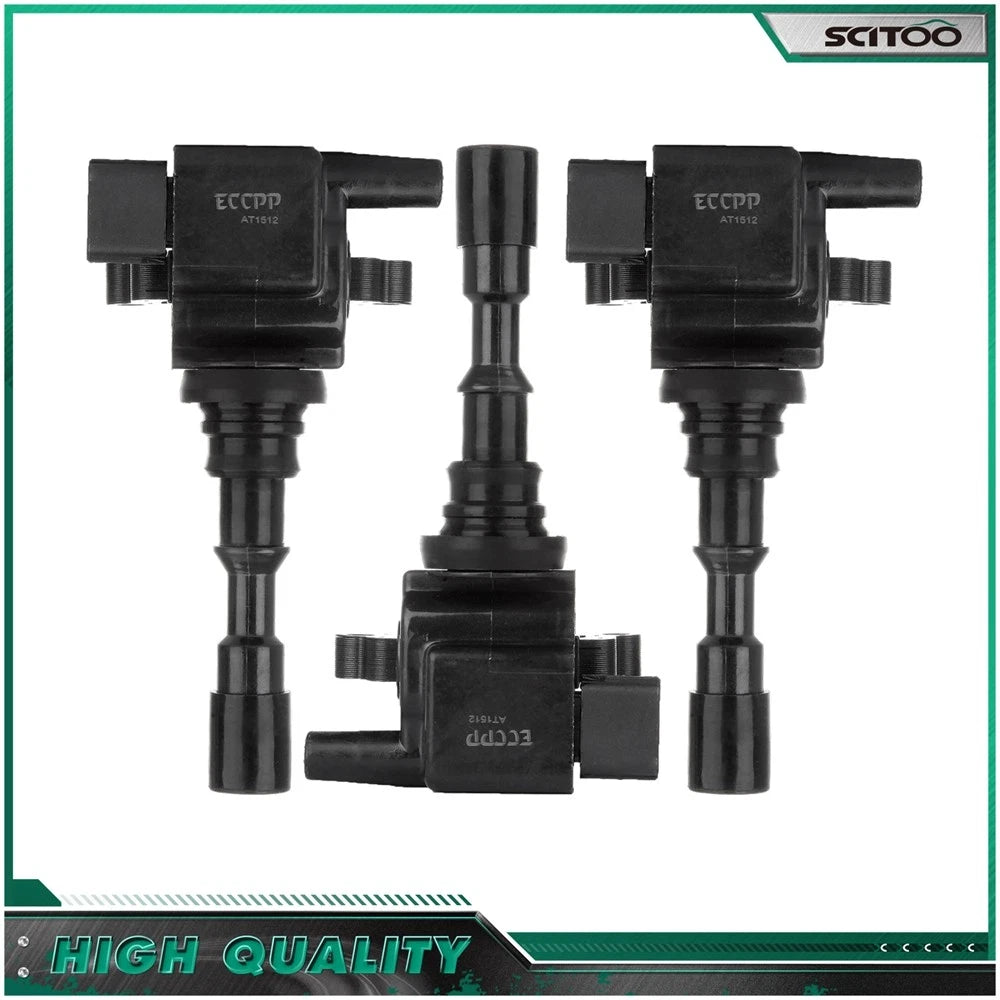 Set of 3 Ignition Coils for Kia Sorento 3.5L (2003–2006) 3730039800