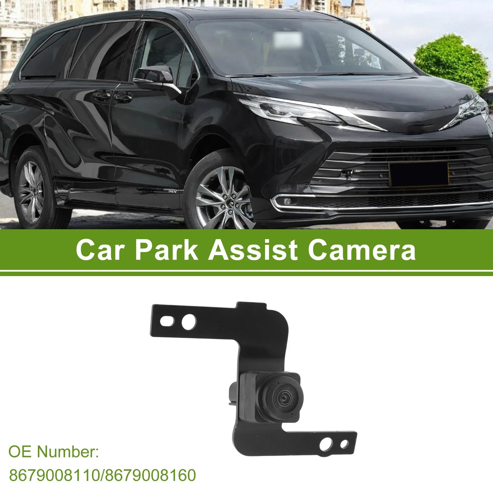 Front View Camera for Toyota Sienna (2020–2023) No. 8679008110/8679008160