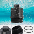 Pool Drain Adapter Cover Assembly with O Ring for Pentair Filter (190030)