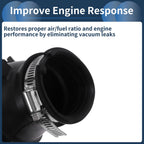 Engine Air Intake Hose for Honda Accord L4 2.2L (1994–1997) No. 696-149 Rubber Clamp