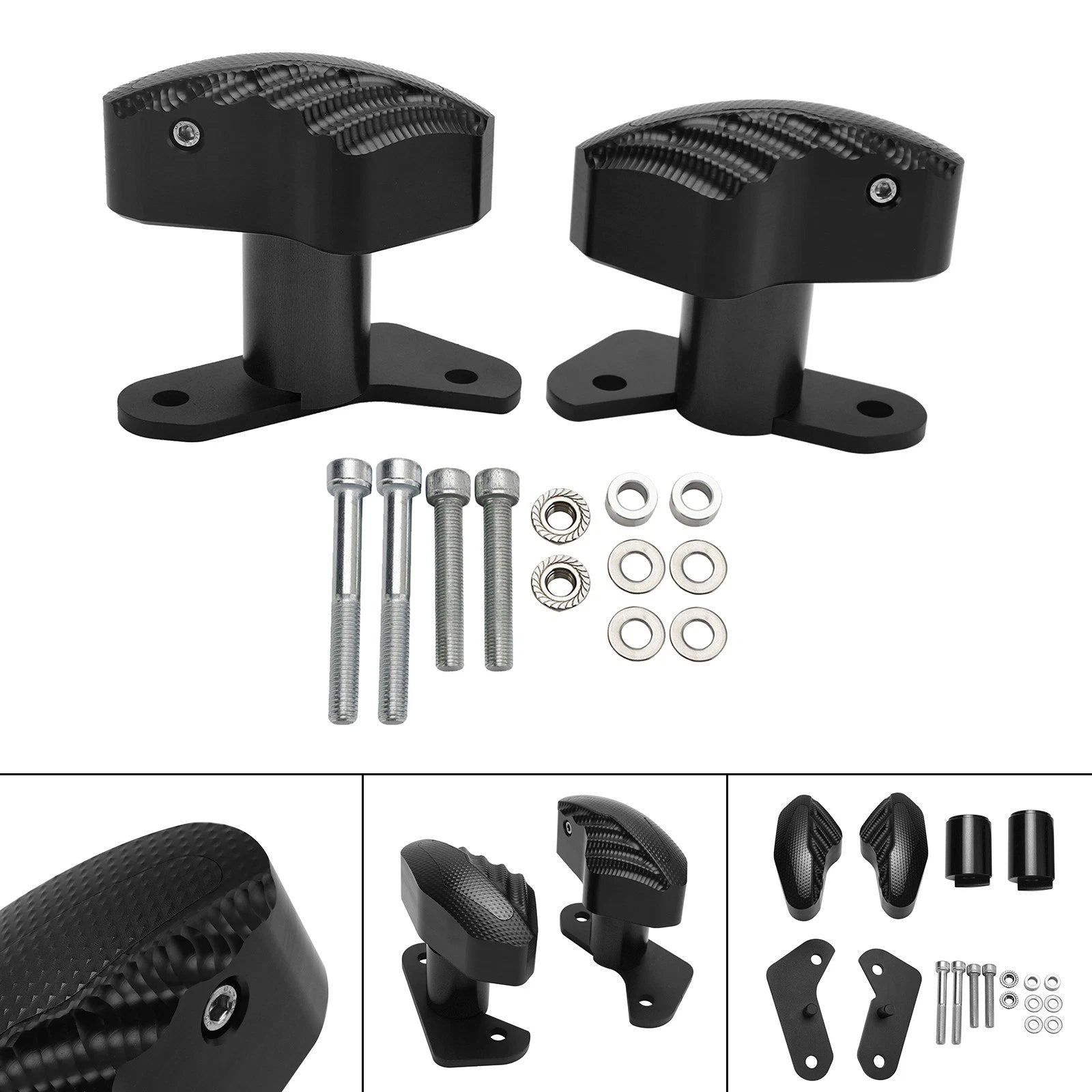 Aluminum Frame Crash Slider Protection for Suzuki GSX-R1000 (2017–2023)