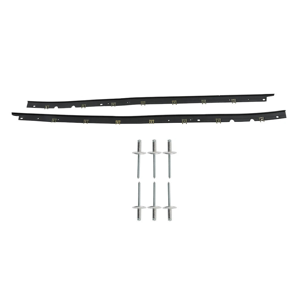 Window Felt Sweeps Weatherstrip for Corvette C4 (1984–1996)
