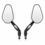M10 10mm Rearview Side Mirrors Pair for Motorcycle Custom T9
