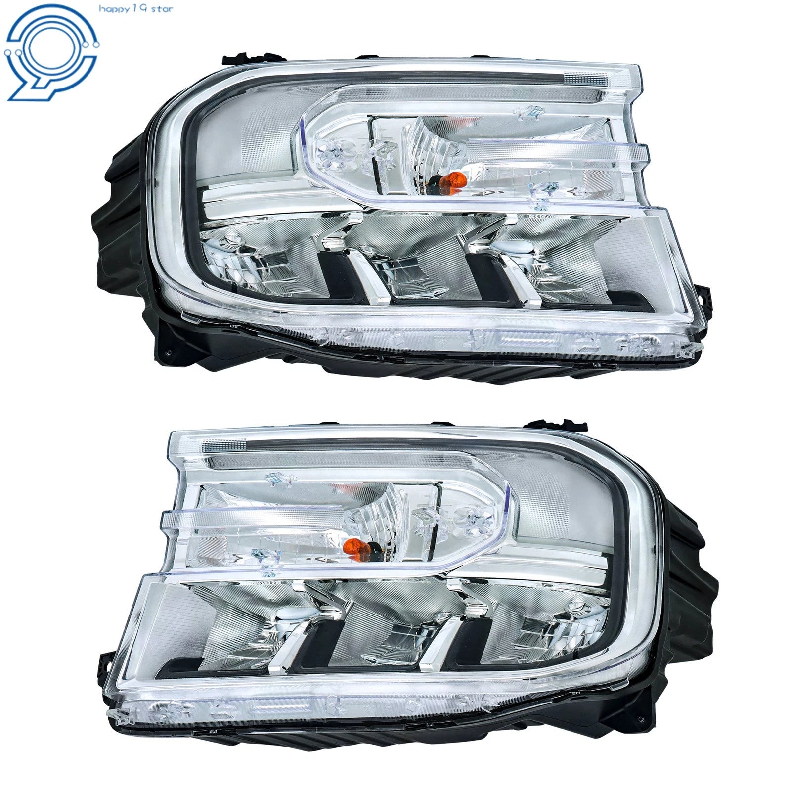 LED Headlights for Ford Maverick Lariat (2022-2024) Chrome