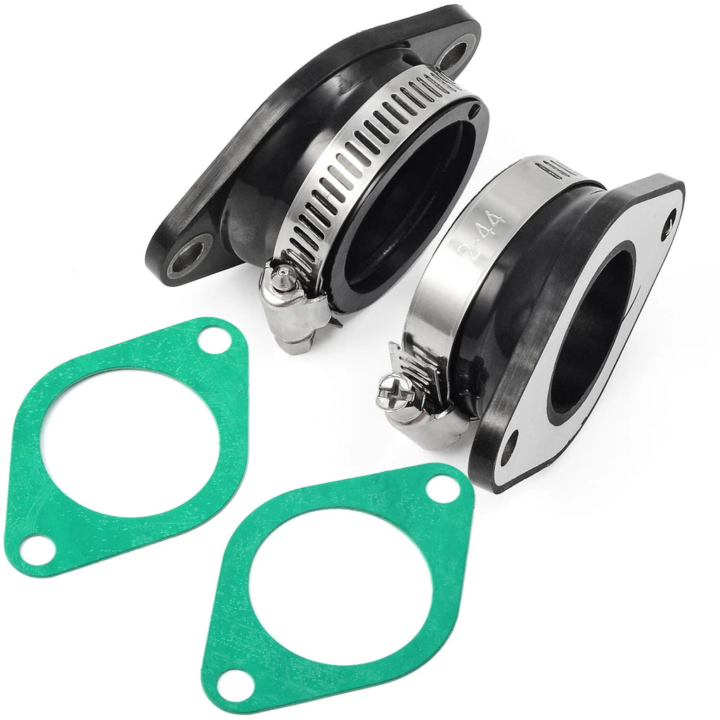 2Pcs Carburetor Intake Manifold Boot for Honda CB350 Super Sport (1968–1973)