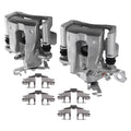 2X Rear Brake Calipers with Bracket for Pontiac Vibe L4 1.8L (2009–2010) 19B3797