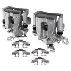 2X Rear Brake Calipers with Bracket for Pontiac Vibe L4 1.8L (2009–2010) 19B3797
