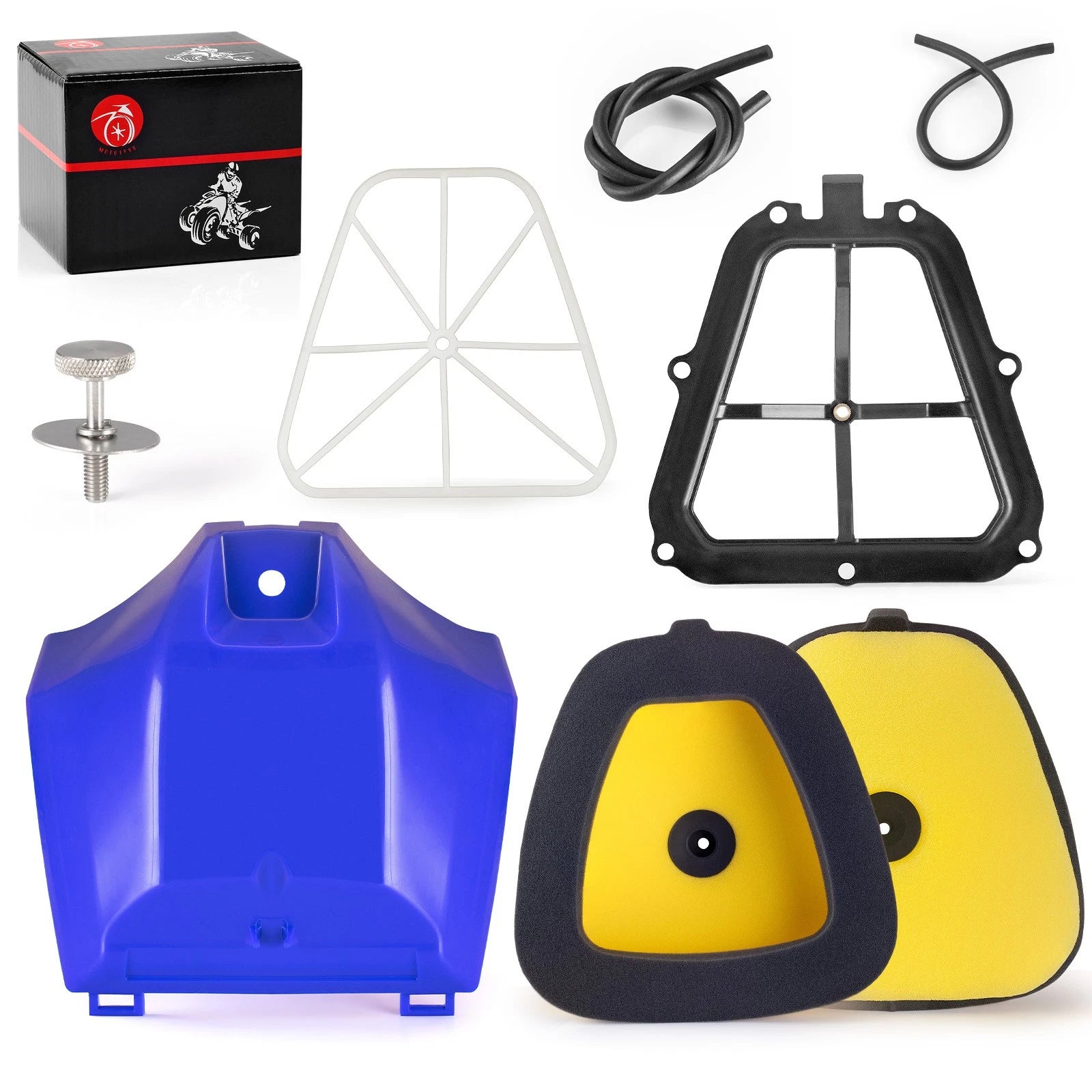 Air Filter & Guide Holder Cap Kit for Yamaha WR YZ 250 450 F FX (2018–2023)