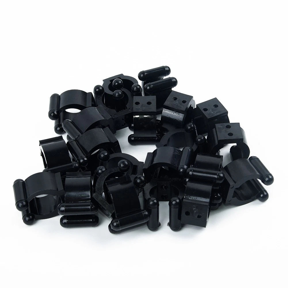 Set of 20 Fishing Rod Pole Storage Rack Tip Clamps Holder
