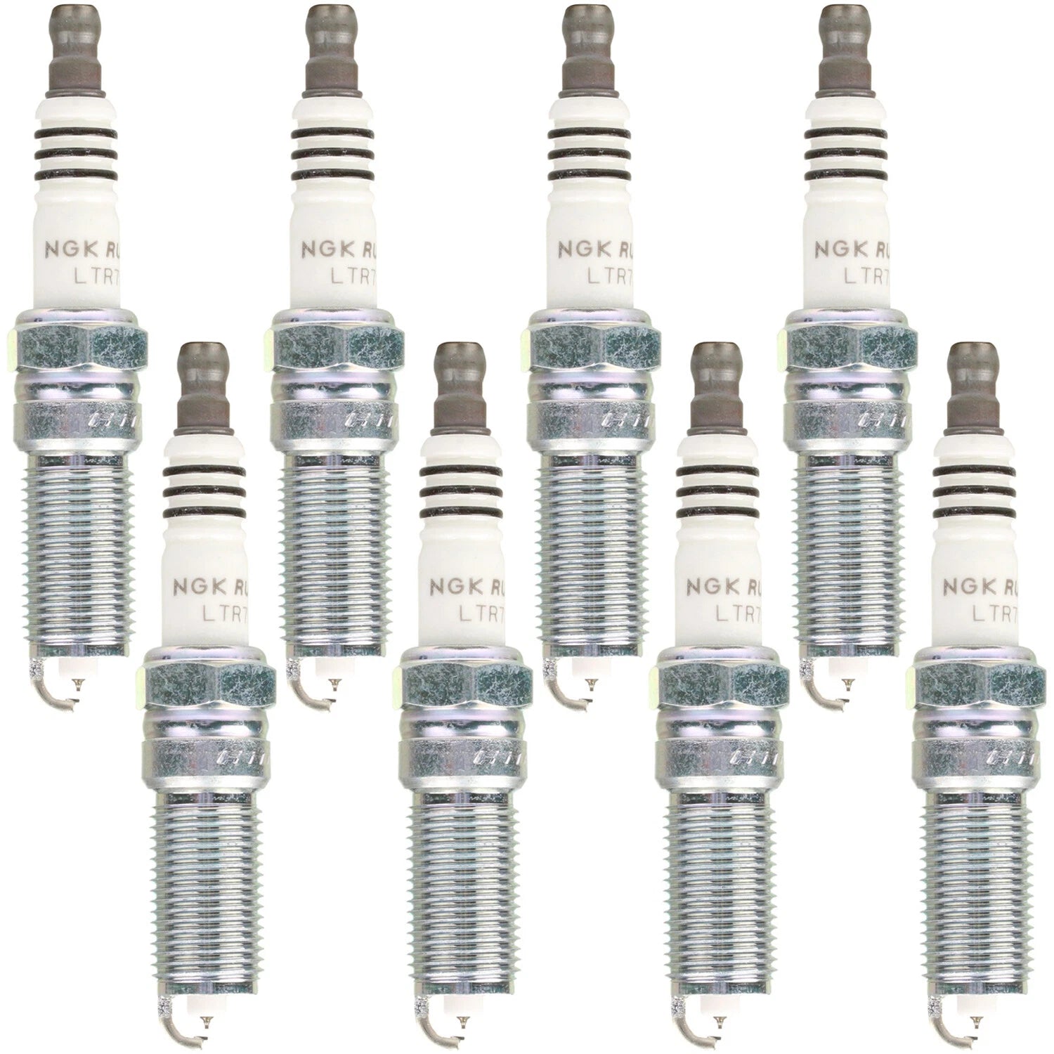 Set of 8 NGK 95605 Ruthenium HX Spark Plugs LTR7BHX for Ford F-150 Mustang (2011–2021)
