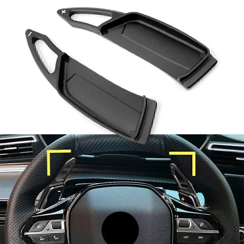 Steering Wheel Paddle Shifter Extensions for Peugeot 508 3008 5008 (2008)