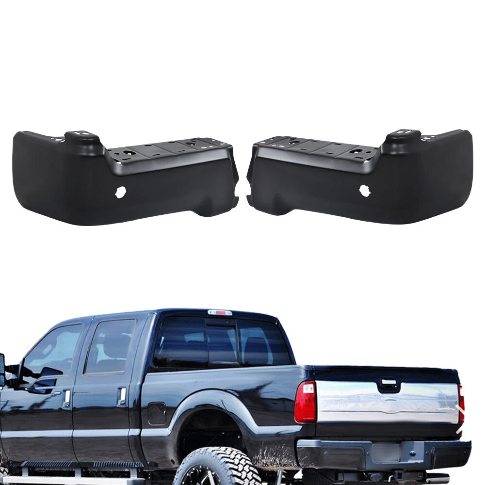 Painted Rear Bumper Face Bar for Ford F250 F350 (2017–2022) w/ Park