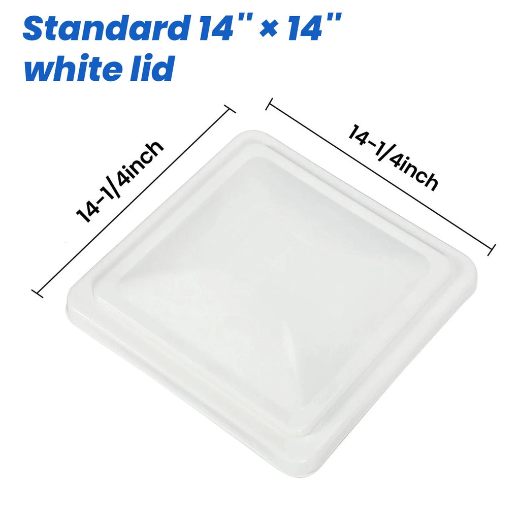 3 Pack RV Roof Vent Cover Lid for Ventline Camper Trailer (14" x 14")