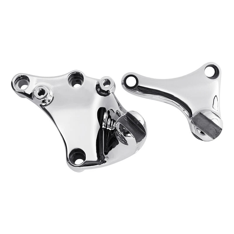 Chrome Passenger Footpegs Peg Mount for Harley Sportster 883 1200 (2014–2022)