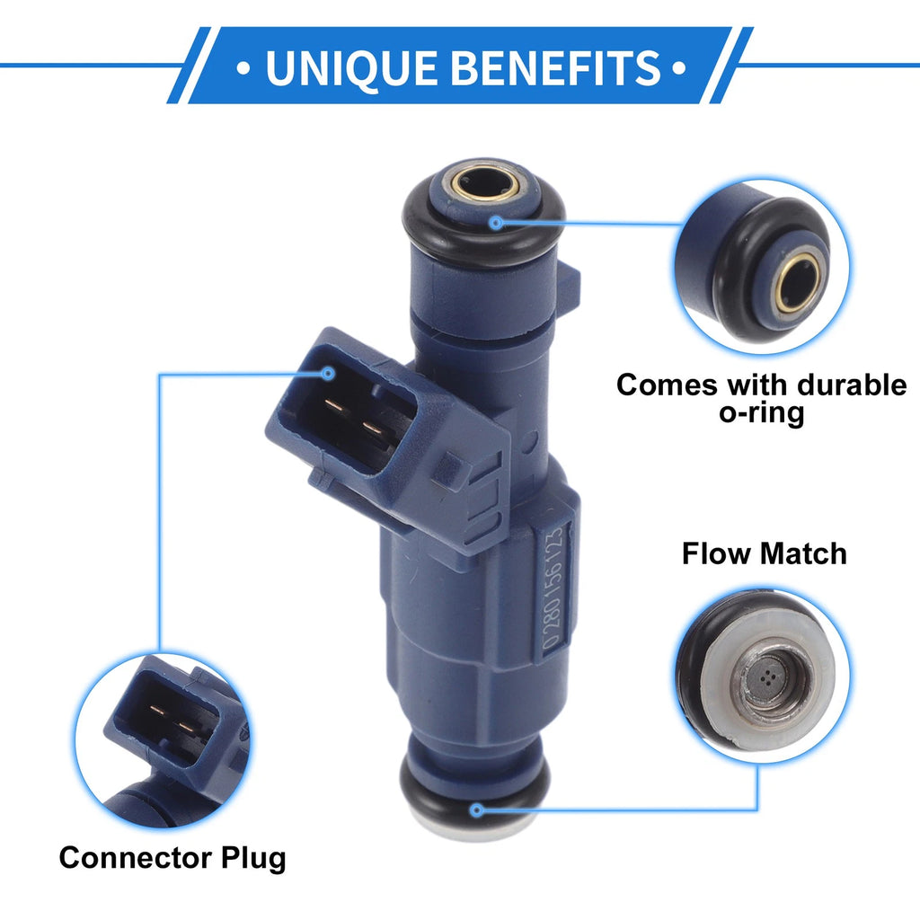1 Pc Fuel Injector No. 0280156123/3R23AA/3R239F593AA for Ford Fairlane BA (2002–2007)
