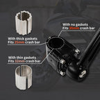 Footrests Footpegs Set for Honda Goldwing 1800 GL1800 (2001–2023)
