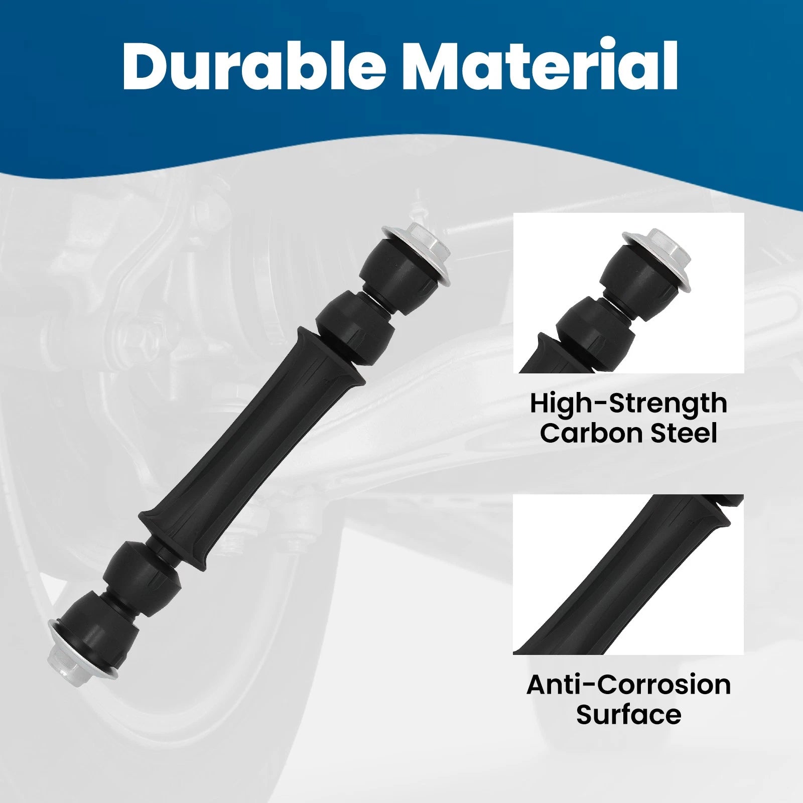 Front Sway Bar End Link for GMC Sierra 1500, Escalade (2007–2016)