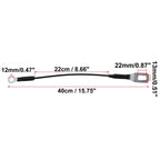 Tailgate Cables Support Straps for Toyota Tacoma (1995–2003) 65770-04030 Black