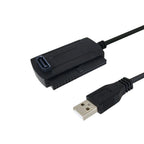 IDE SATA to USB 2.0 Adapter Converter Cable for 2.5 3.5 Inch Hard Drive