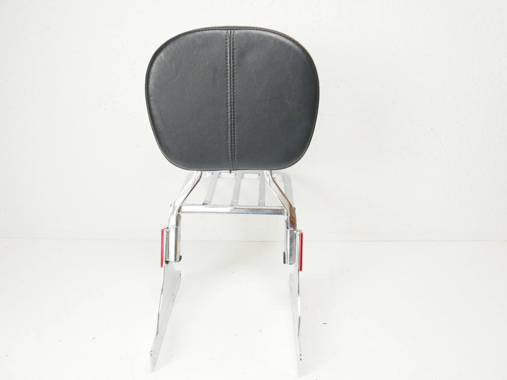 Sissy Bar Passenger Backrest Luggage Rack for Harley FL Softail