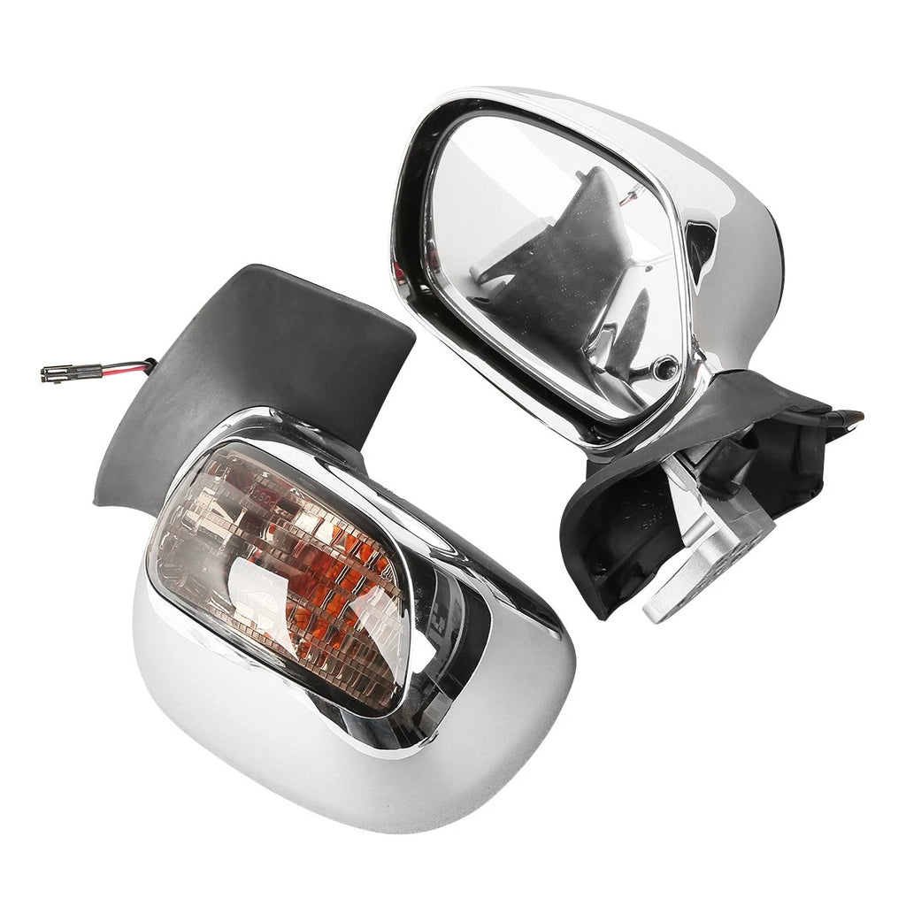 Rearview Mirrors with Turn Signals for Honda Goldwing GL1800 (2001–2017)